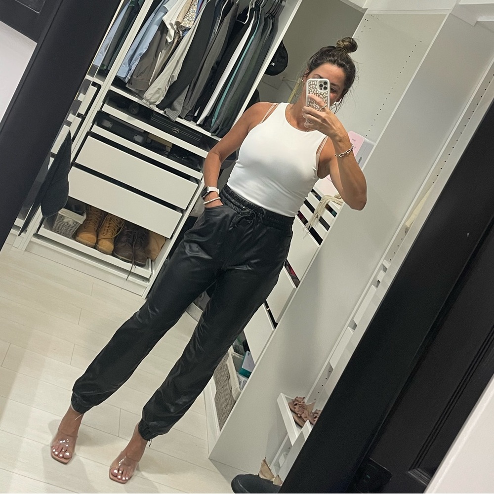 BNWT EXPRESS Pleather Jogger 😍
